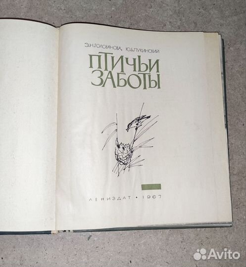 Птичьи Заботы Э. Н. Голованова 1967 год