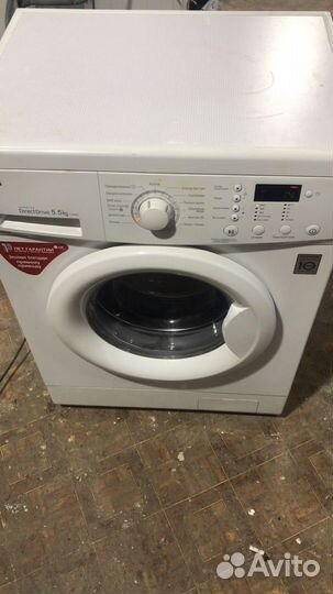 Стиральная машина lg direct drive 5,5 кг