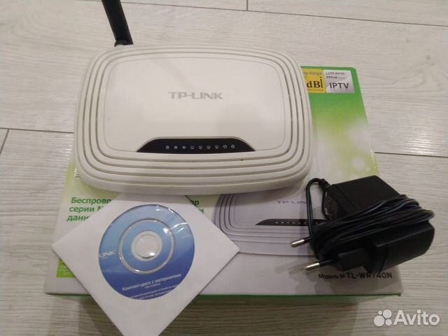Wifi роутер TP-link TL-WR740N