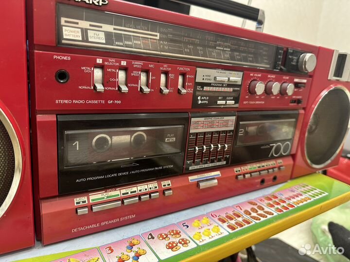 Магнитофон sharp gf-700zr