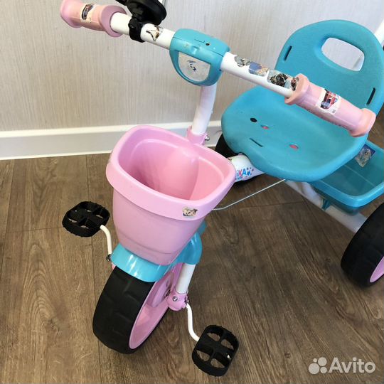 Велосипед трехколесный детский прогулочный