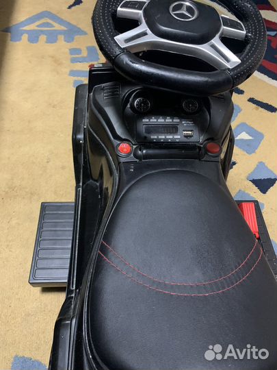 Детский электромобиль толокар mercedes amg g63