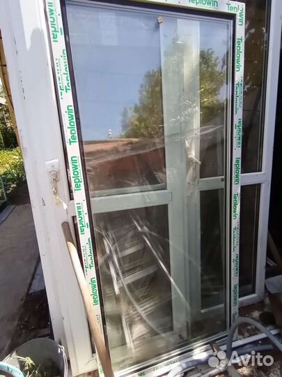 Пластиковые окна и двери бу