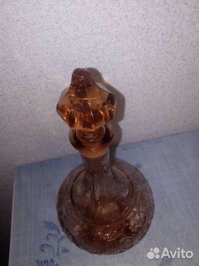 Графин СССР стекло цветное