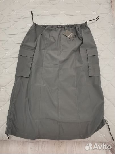 Юбка карго миди