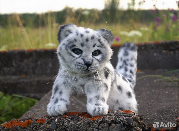 Барсёнок (игрушка интерьерная реалистичная)