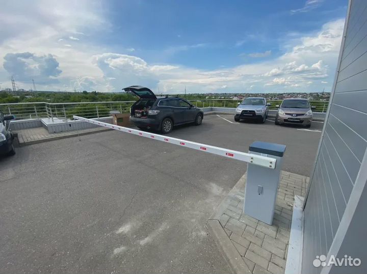 Автоматический шлагбаум с установкой