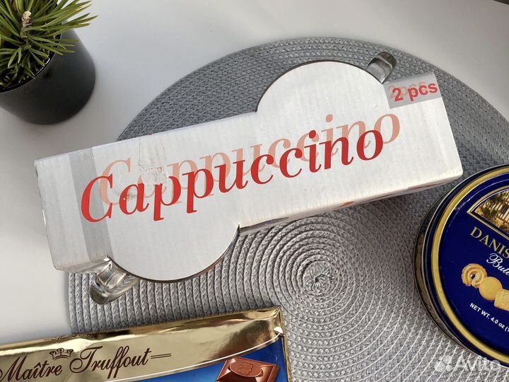 Кружки 2 шт. Новый набор. Стекло 0,3 л