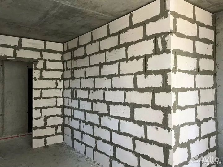 Кладка блоков