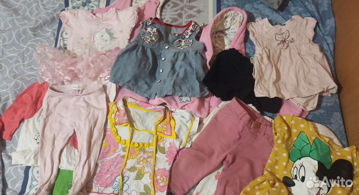 Пакет вещей на девочку 6м-1г