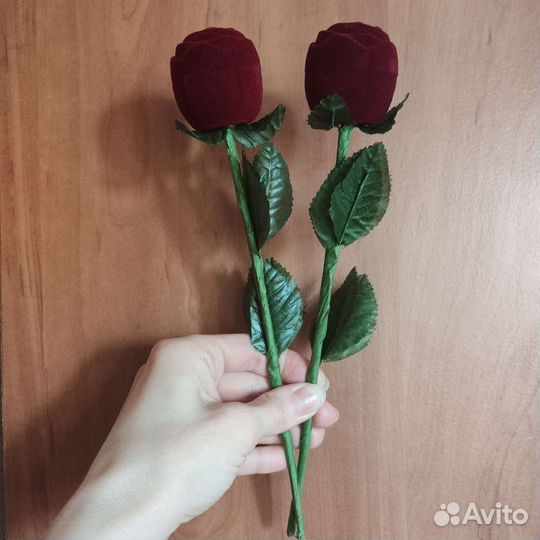 Новые коробочки для украшений в форме розочки