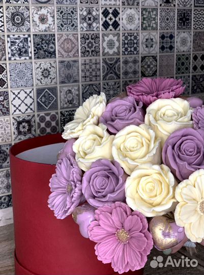 Шоколадные цветы