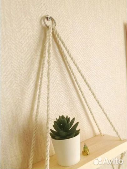 Полочка двойная массив сосны