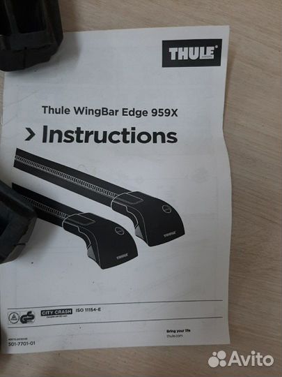 Thule wingbar edge 959x багажник