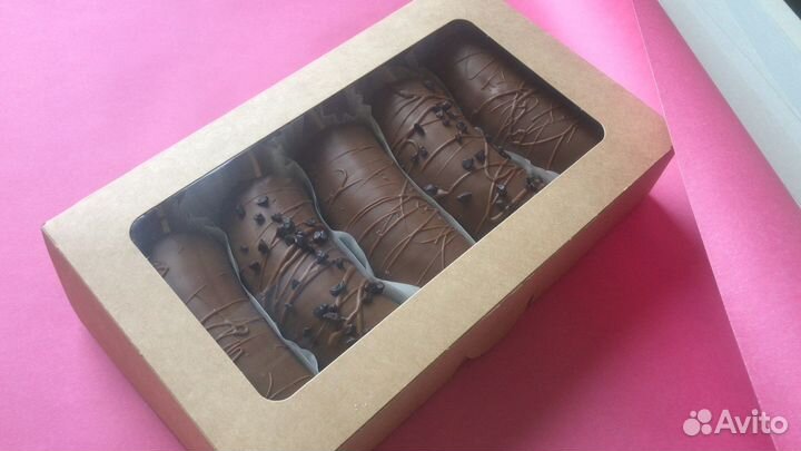 Бананы в молочном бельгийском шоколаде