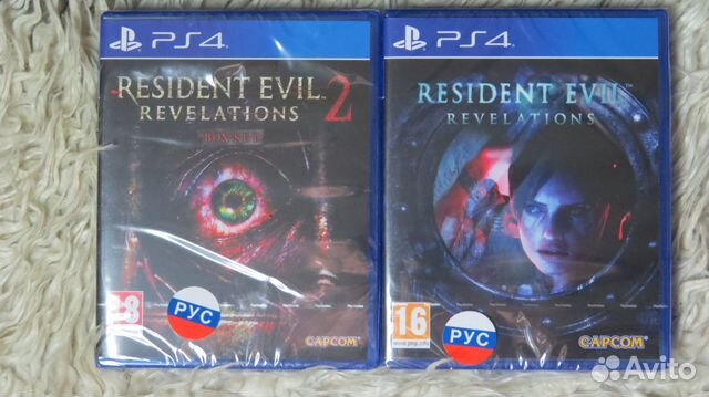 Resident Evil. Revelations 1/2 части PS4/PS5 новые