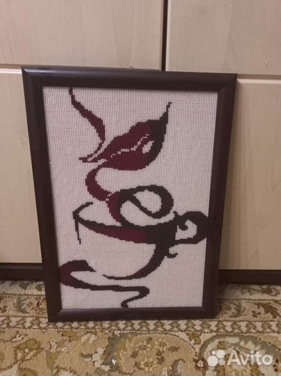 Панно из бисера