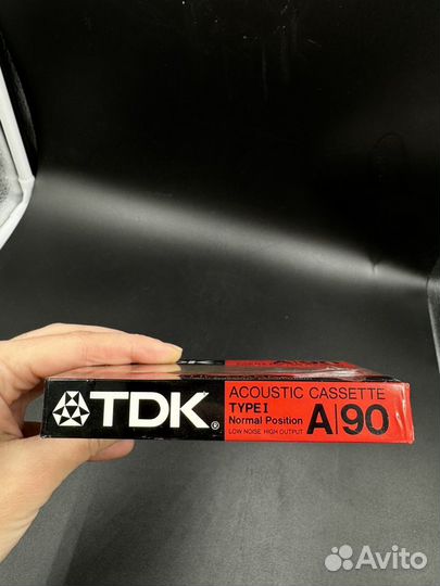 Аудиокассета TDK A90 винтаж ретро музыка раритет