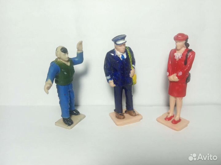 Фигурки для макета железной дороги