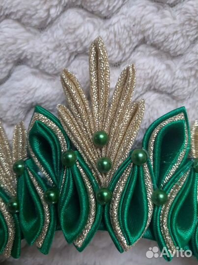 Ободок для волос ручной работы