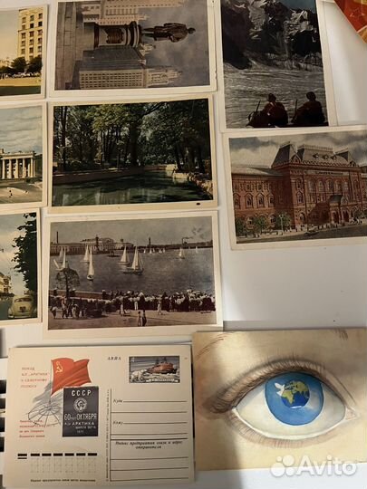 Открытки советские СССР, почтовые карточки