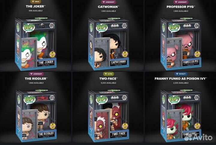 Funko NFT: Batman 85th Series 2 Предзаказ из США