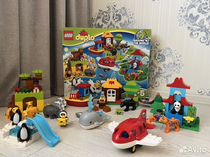 Lego duplo вокруг света