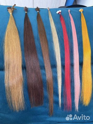 Волосы для наращивания 50-65см новые