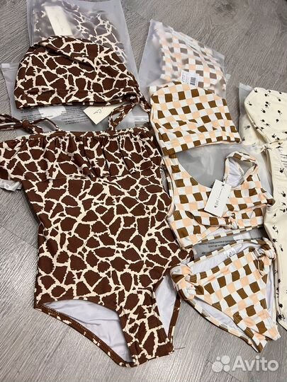 Слитный купальник для девочек детский