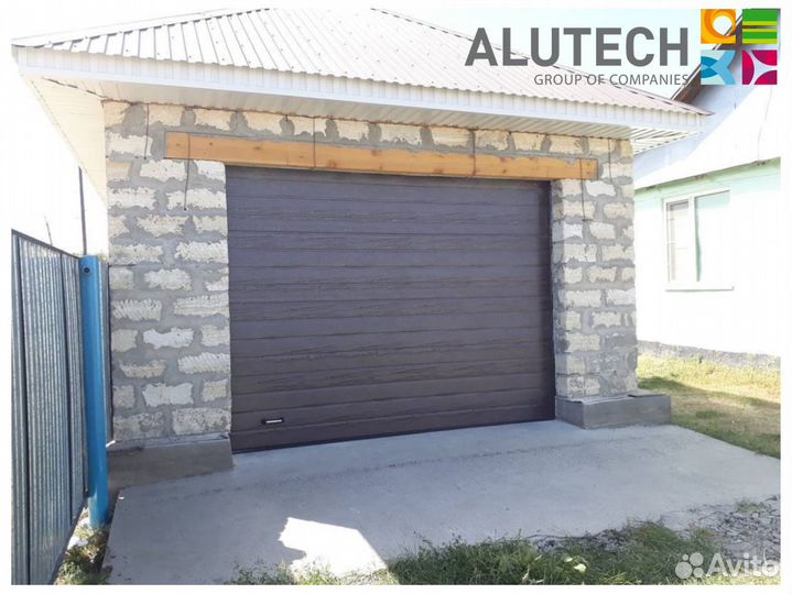 Гаражные ворота alutech
