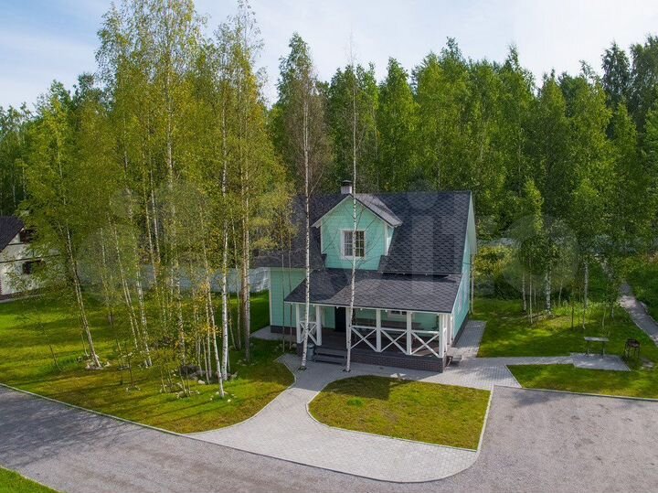 Коттедж 130 м² на участке 41 сот.