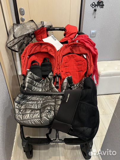 Коляска для двойни peg perego book for two