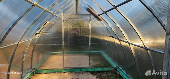 Теплица Крона на краб системе