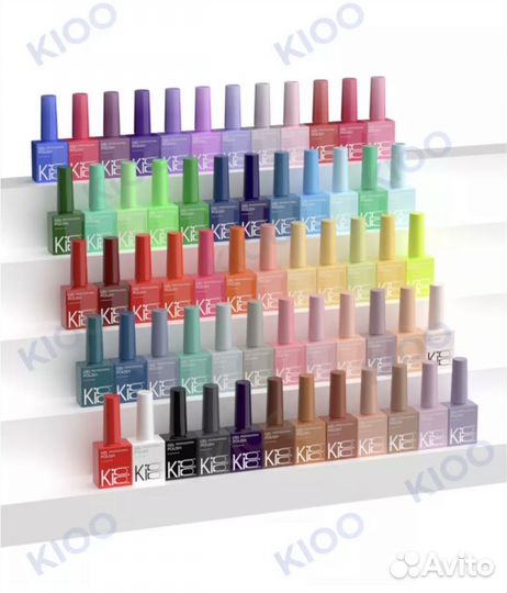 Набор гель-лаков для nail мастеров 60 шт