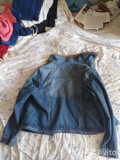 Джинсовая мягкая куртка Ruff Hewn