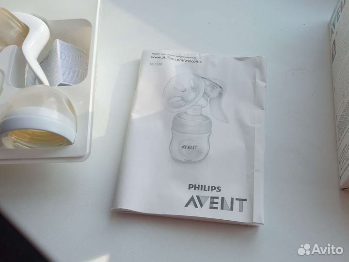 Молокоотсос avent ручной