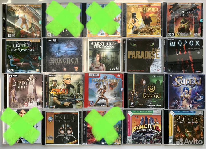 Диски с играми на пк
