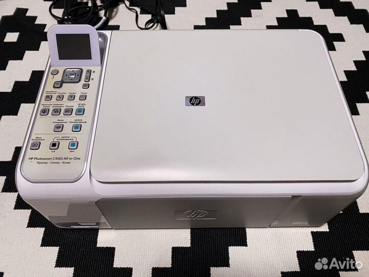 Принтер сканер копир цветной струйный HP