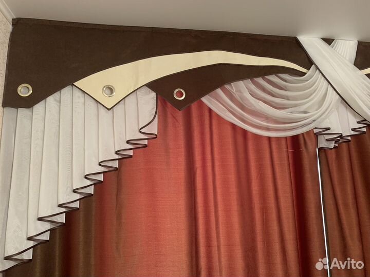 Шторы с ламбрикеном