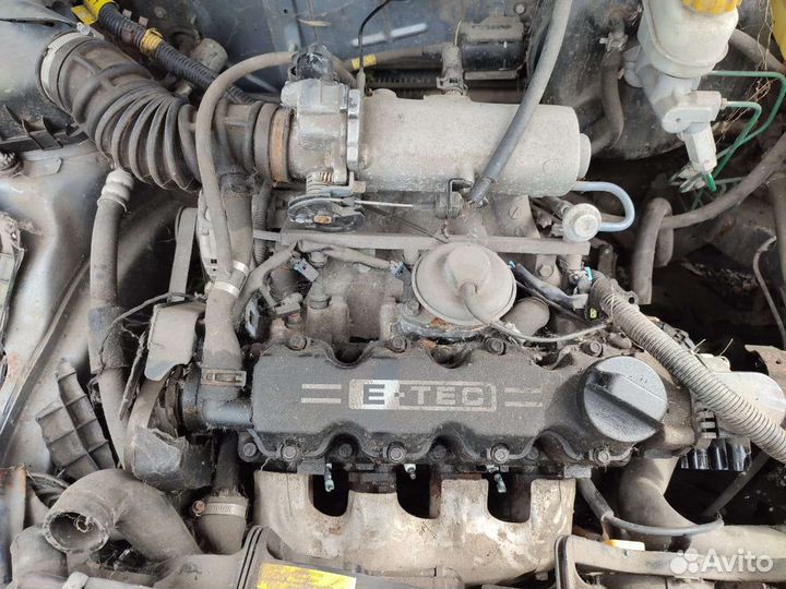 Двигатель по частям Шевроле Ланос разбор авто