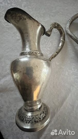 Кувшины серебро