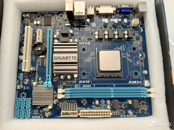 AMD FX 8320E + 8 GB RAM + gigabyte мат. плата