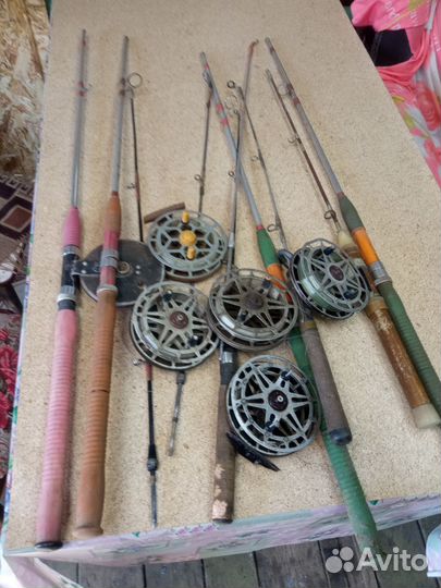 Спиннинги и катушки СССР