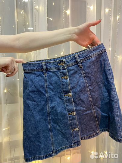 Джинсовая юбка