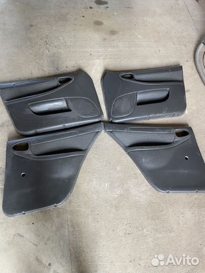 Обшивка дверей chevrolet lanos