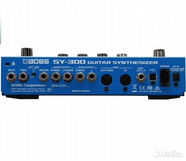 Гитарный процессор Boss SY-300