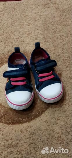 Кеды для девочки 22 размер