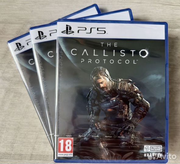 The callisto protocol ps5 диск Новый