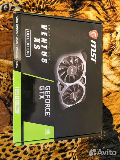 Видеокарта MSI nvidia GeForce GTX 1650super