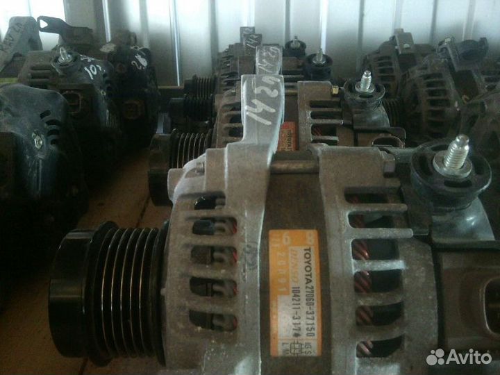Генератор на toyota rav 4 2014г 2л